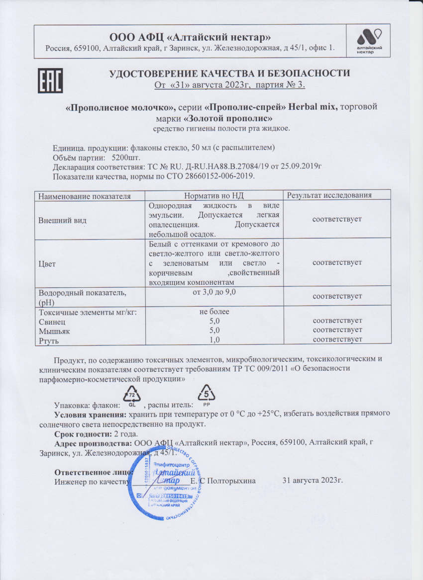 Паспорт №082023